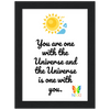 Premium Matte Paper Wooden Framed Poster